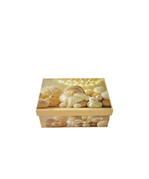 Caja Rigida Navidad 12,5 x 18 ,5 x 7 Diseño 2