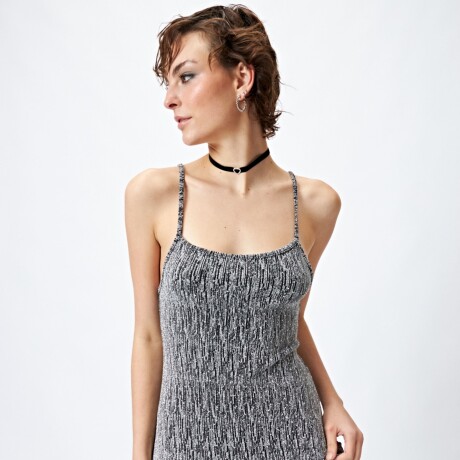 VESTIDO IRINA Plateado
