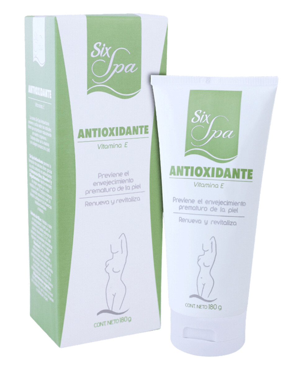 Crema antioxidante con extracto de oliva Six Spa 180gr 