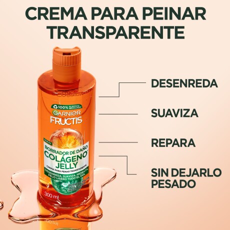 Crema para Peinar Garnier Fructis Borrador de Daño Oil Control 10 en 1 300ml Crema para Peinar Garnier Fructis Borrador de Daño Oil Control 10 en 1 300ml