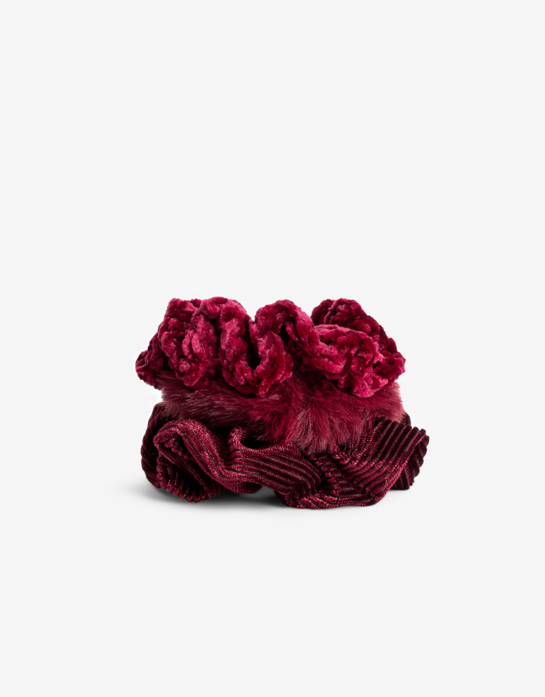 Skunzies Lisas Skunzies Cozy - Rojo Burdeaux