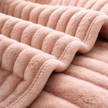 Manta Polar Velvet Fleece Frazada Pana Terciopelo 127x152cm Rosa