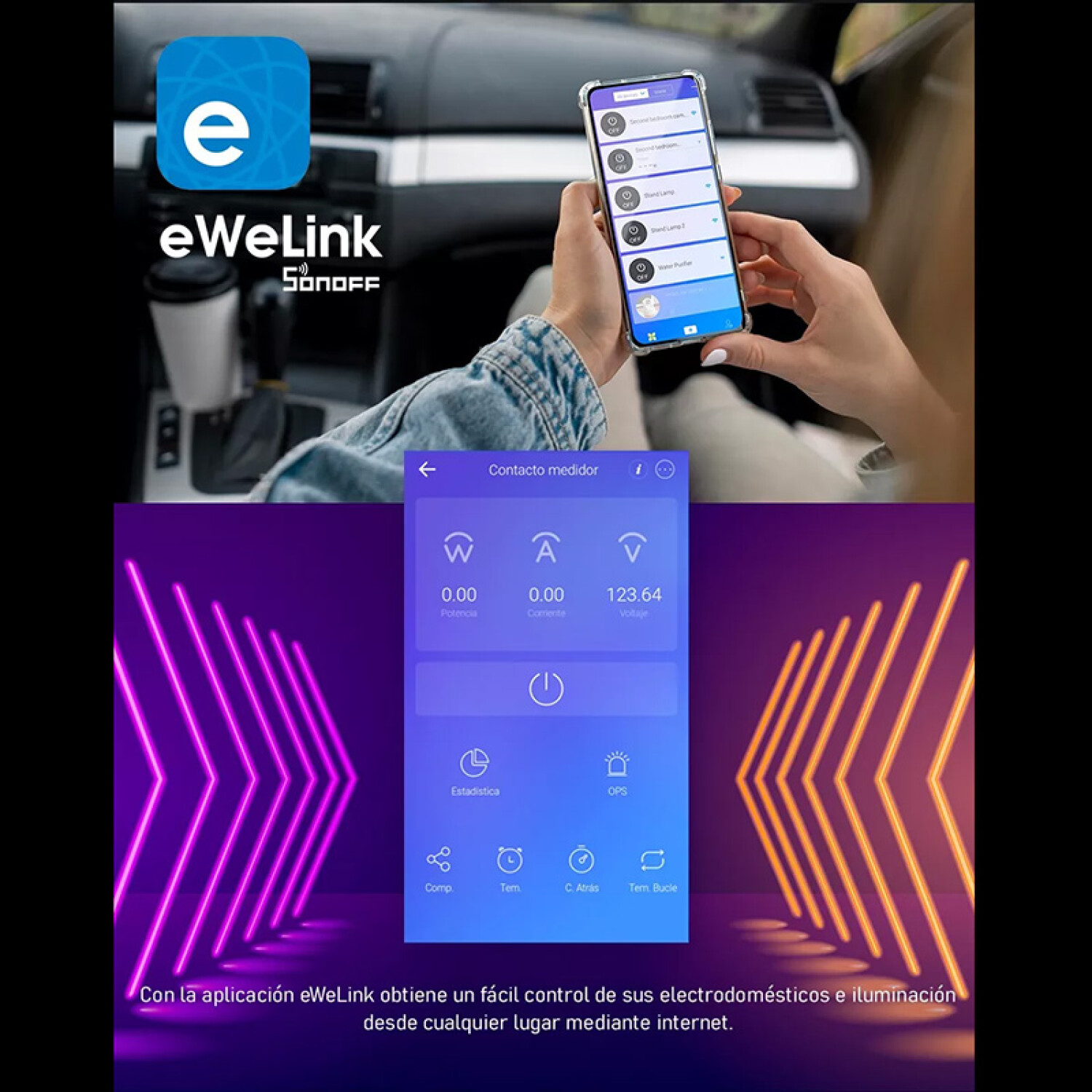 Enchufe WIFI control Smartphone/App