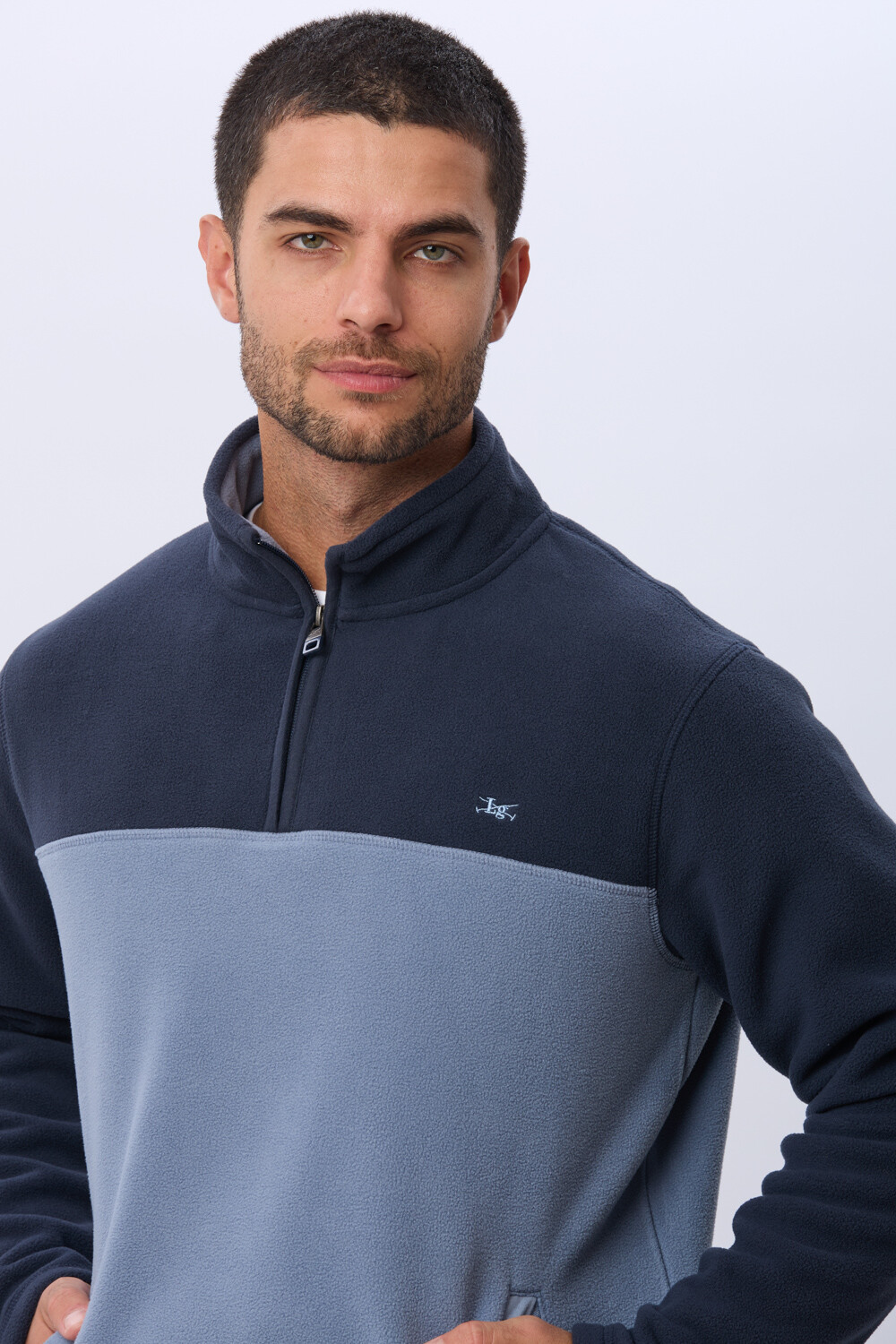 BUZO POLAR BICOLOR Piedra