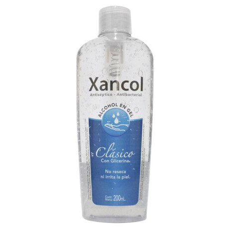 ALCOHOL EN GEL XANCOL C/VALVULA CLASICO C/GLICERINA 200 ML ALCOHOL EN GEL XANCOL C/VALVULA CLASICO C/GLICERINA 200 ML