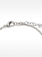 Pulsera Con Circonitas plateado