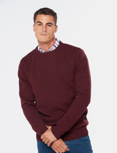 BUZO DE LANA Bordo