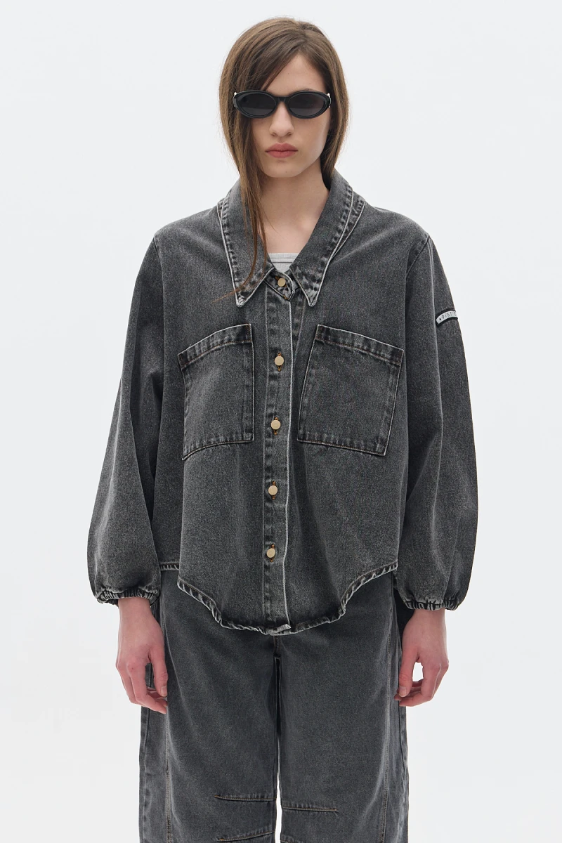 Camisa Cisne Denim Soft