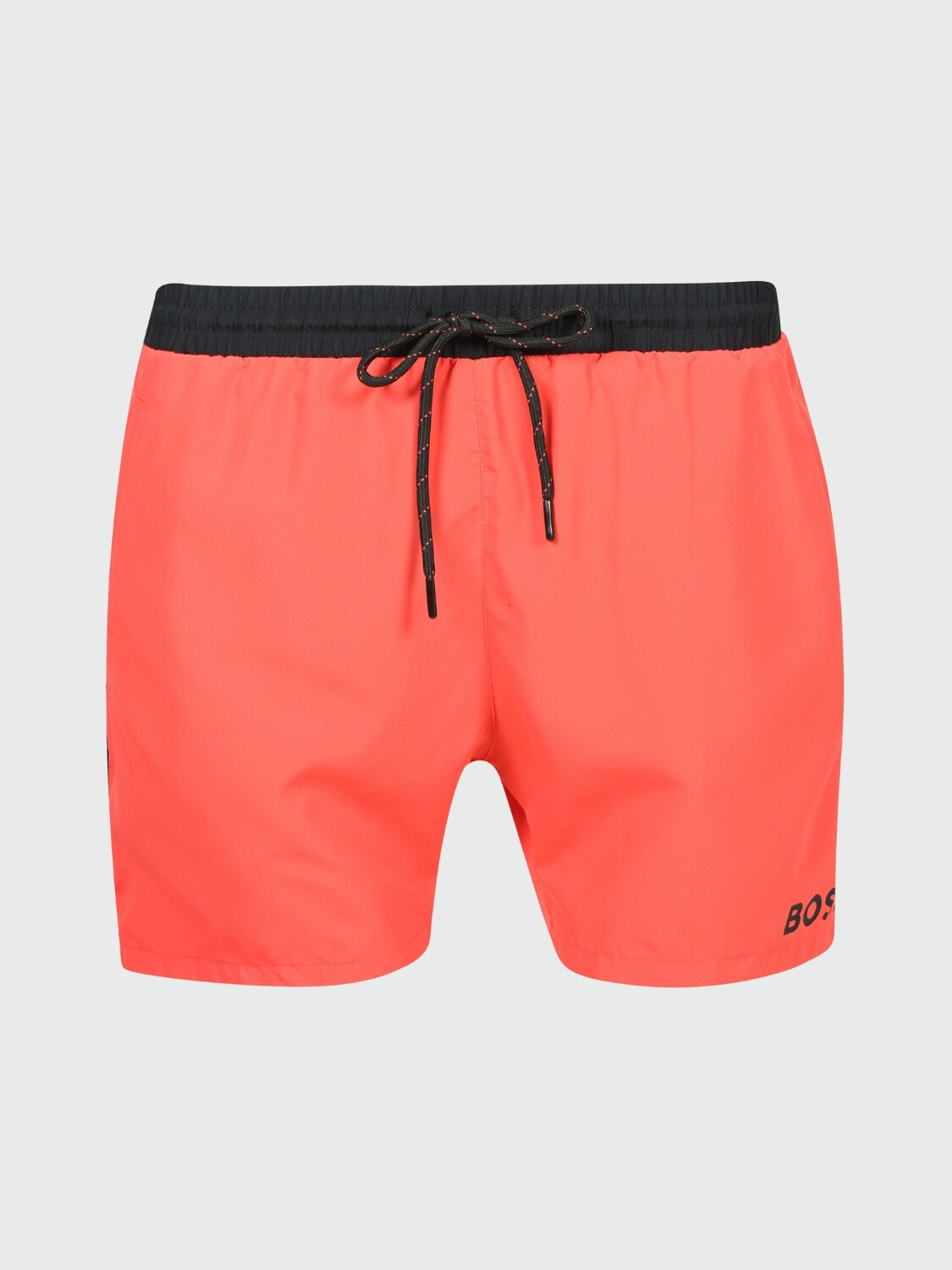 BOSS - Shorts con forro integrado y logo en contraste, STARFISH Rojo