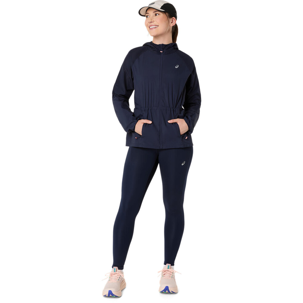 Casaca Running Road Packable Jacket Mujer Midnight