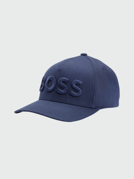 BOSS Gorra de Algodón con Logo 3D Bordado 0