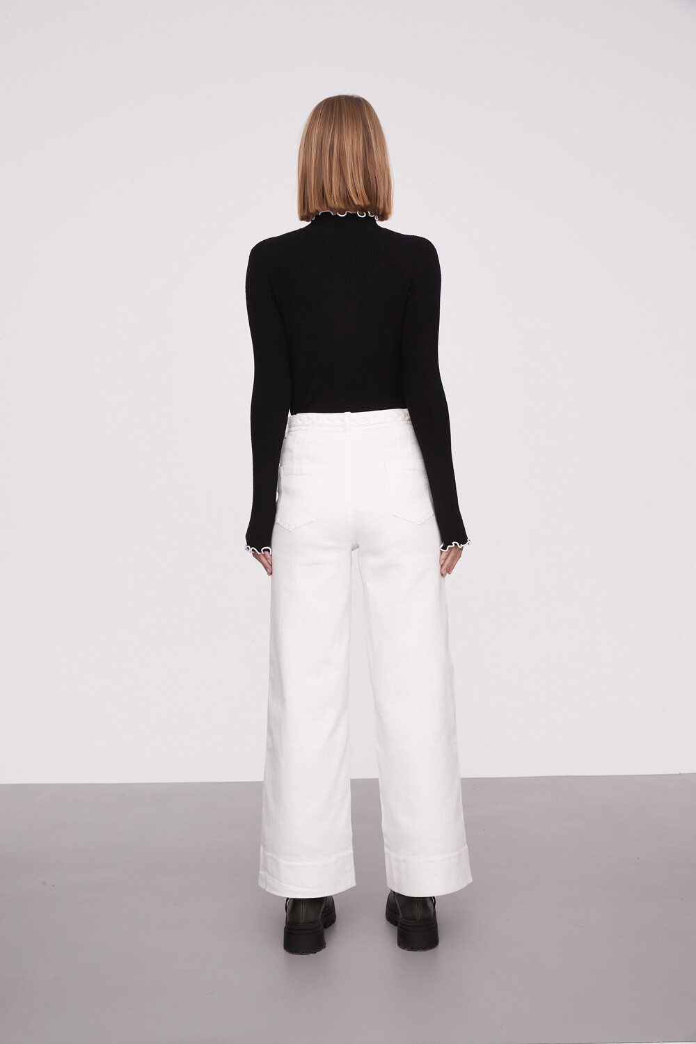 Pantalon Boys Marfil / Off White