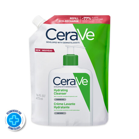 Refill Gel Facial CeraVe Limpiador Hidratante 473ml Refill Gel Facial CeraVe Limpiador Hidratante 473ml