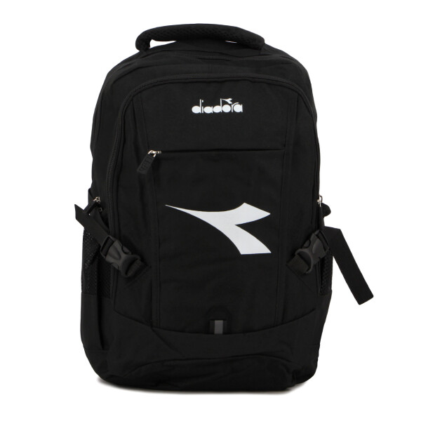 Diadora Mochila Mosa Ii - Negra Negro-negro