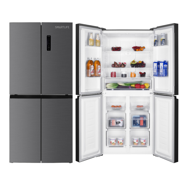 Heladera Smartlife Sl-sbs480s4p Side By Side 404 L HELADERA SMARTLIFE BY SIDE SL-SBS480S4P