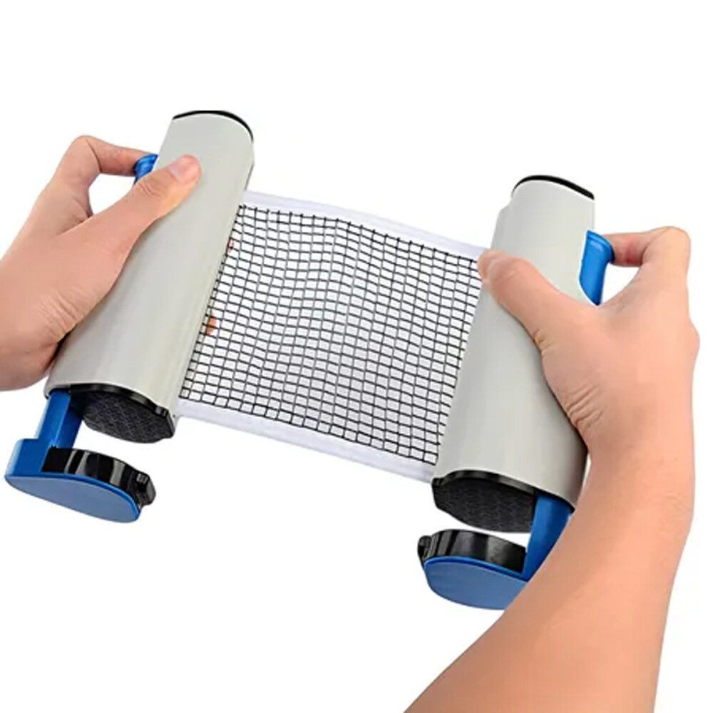 Red Extendible Para Mesa De Ping Pong Blanco