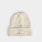 Gorro Gorro Peluche Bordado - Blanco Crudo