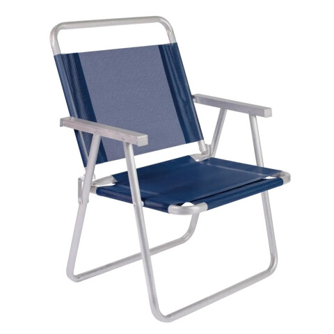 SILLA PLEGABLE DE ALUMINIO MOR OVERSIZE AZUL 2132 SILLA PLEGABLE DE ALUMINIO MOR OVERSIZE AZUL 2132