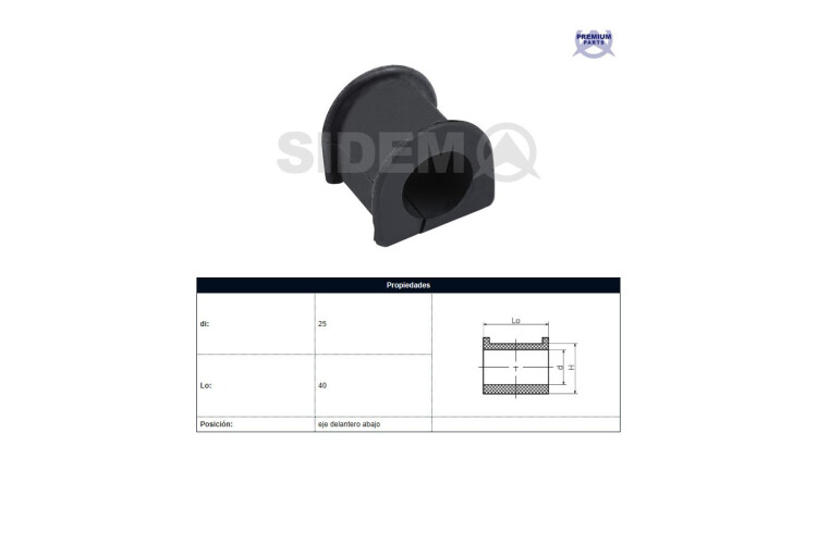 Buje Toyota Hilux 97-04 Der/Izq Buje Toyota Hilux 97-04 Der/Izq