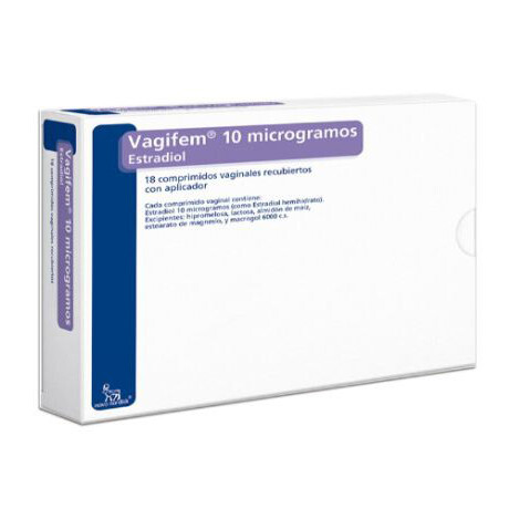 Vagifem 10mcg 18 Óvulos Vagifem 10mcg 18 Óvulos