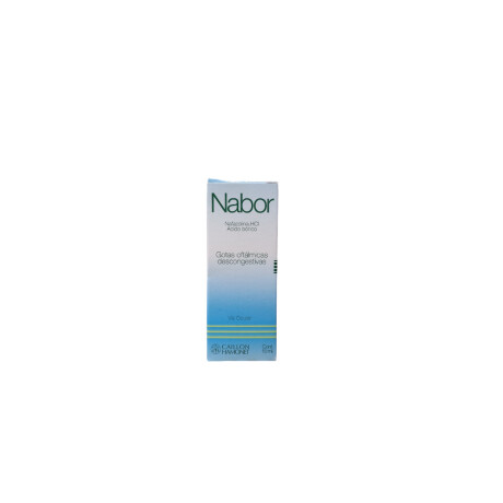 Gotas Oftálmicas Descongestivas Nabor 15ml 001