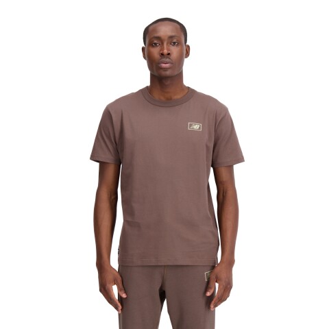Remera New Balance de hombre - MT33511DUO BROWN