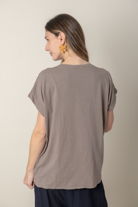 REMERA MEROPE Visón