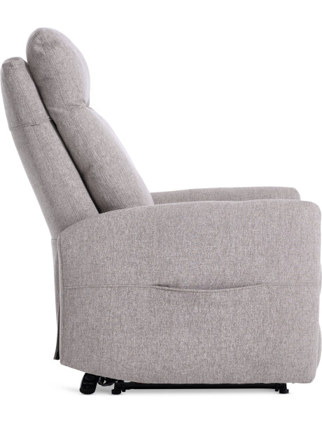 Sillón de masaje VONSILD 1 cuerpo tela gris claro Sillón de masaje VONSILD 1 cuerpo tela gris claro