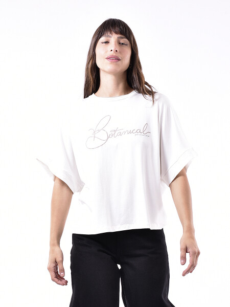 REMERA JANEIRO OFF WHITE