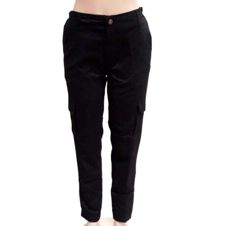 Pantalón Cargo Dama Negro