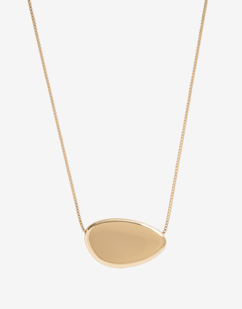 Collares Largos Metal Collar Largo Metal - Dorado