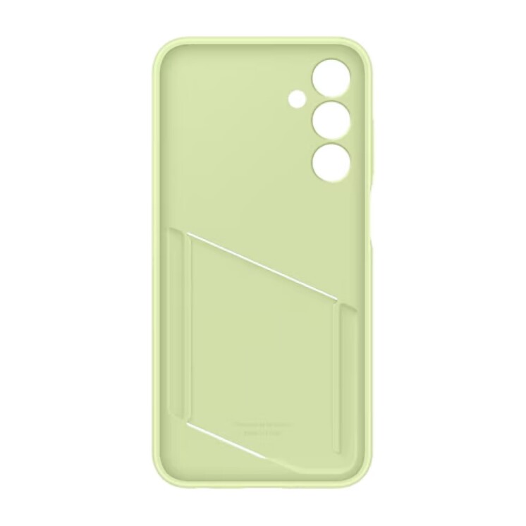Funda Samsung Galaxy A25 5G Card Slot Case con Tarjetero Negra EF-OA256 Lime
