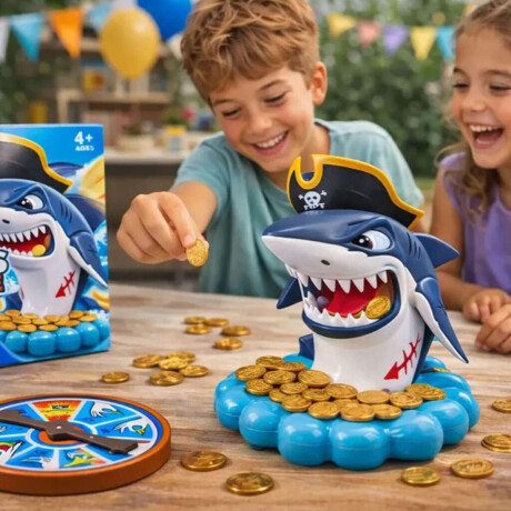 Tiburón Ruleta Roba Las Monedas De Oro
