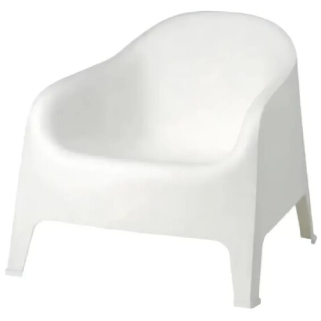 BUTACA EXTERIOR - POLIPROPILENO SKARPO BLANCA