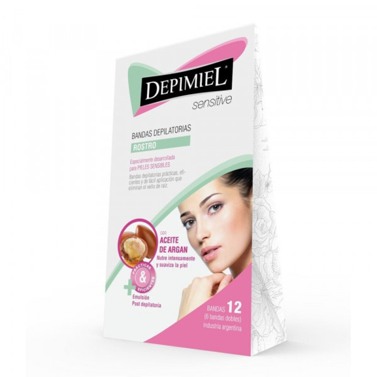 Depimiel Banda Sensitiva Facial X12 ¿ Depilación 