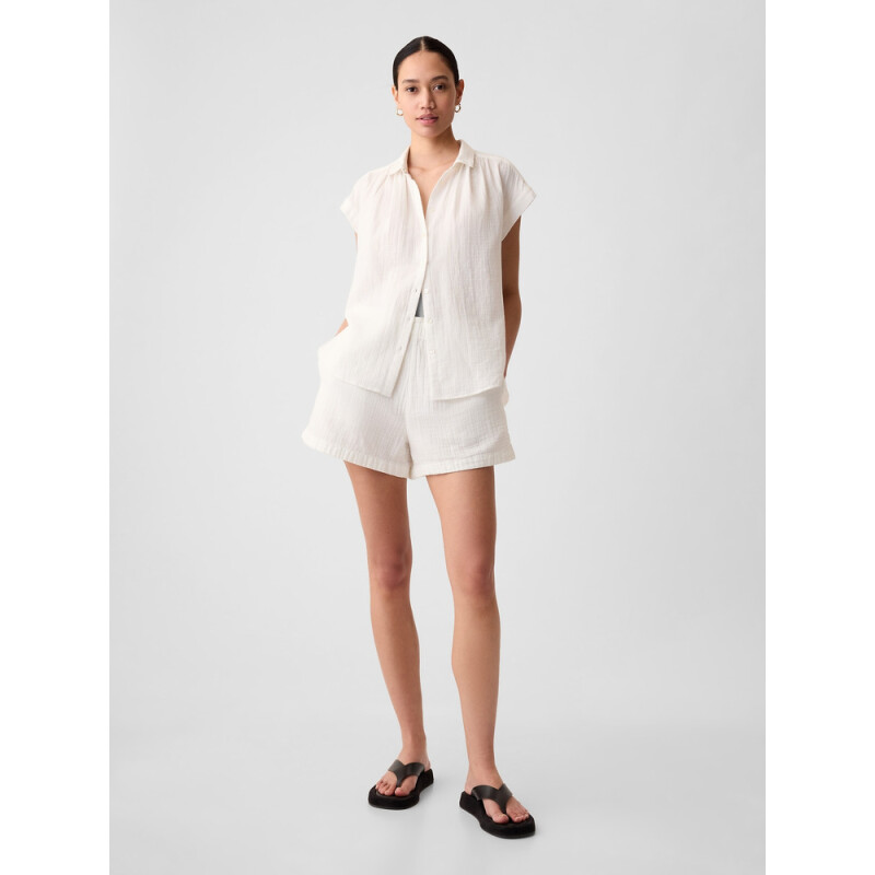 SS SHIRT - GAUZE NEW OFF WHITE