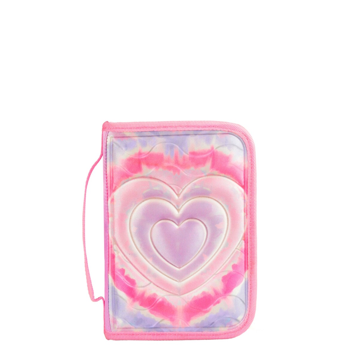 Cartuchera FOOTY Corazón Rectangular - Lila - Rosado 