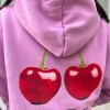 Buzo crop Cherrys N+ Rosado