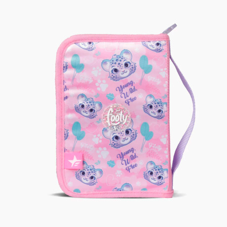 Cartuchera Footy Gatito Rosa