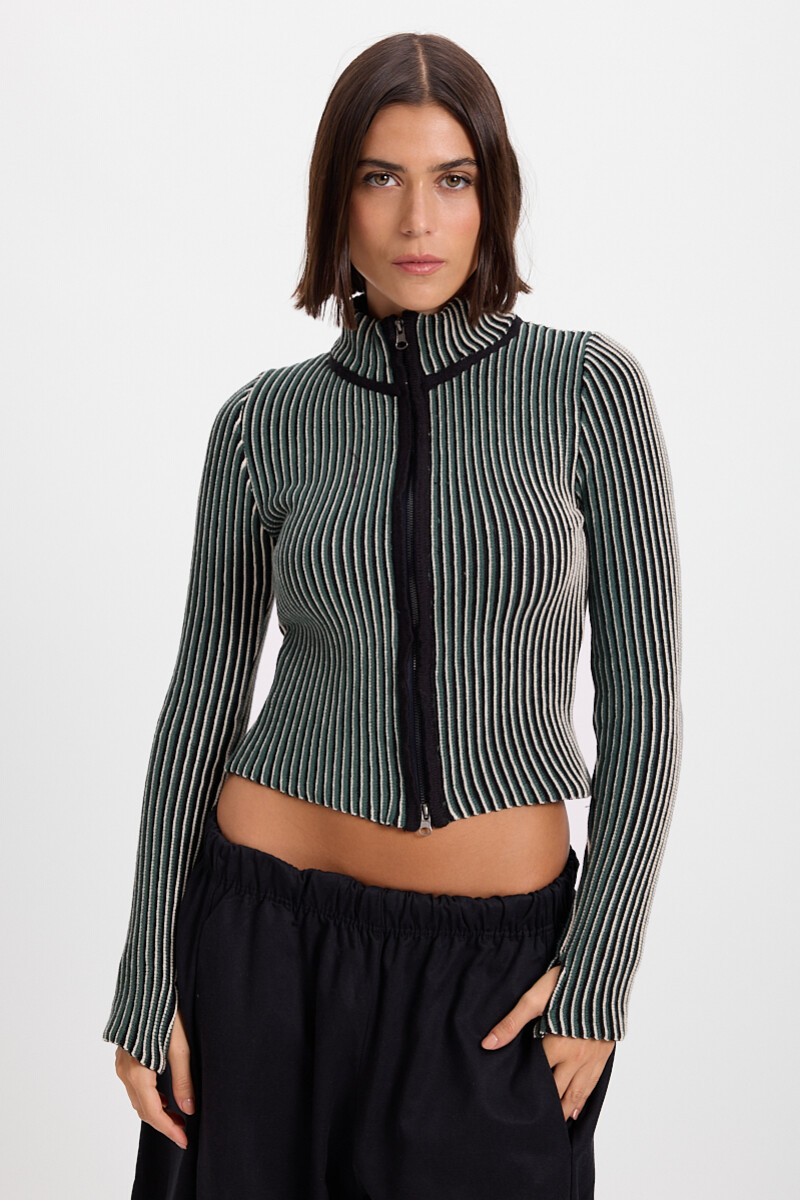 Campera Tornasol Verde