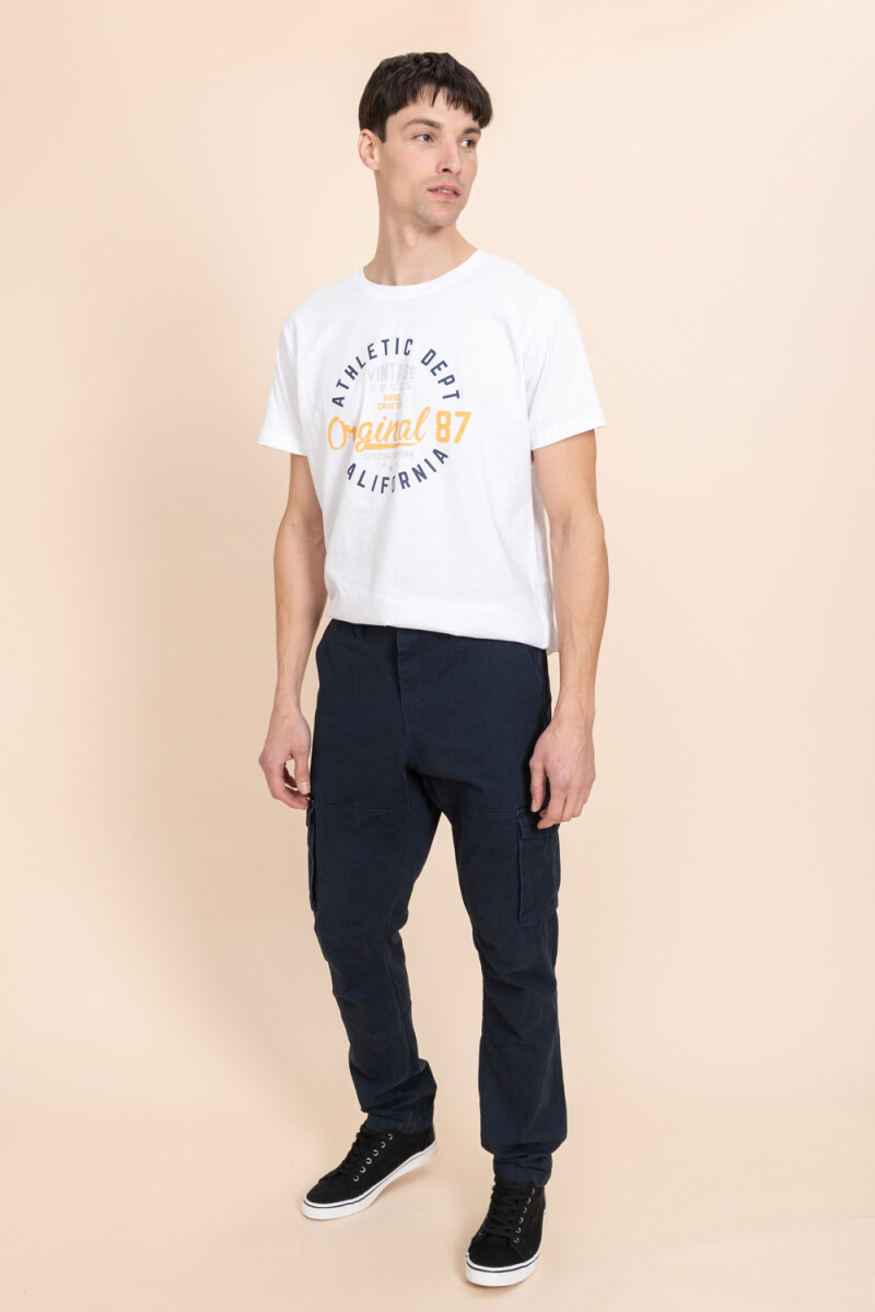 Pantalón cargo - Azul Marino 
