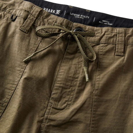 Bermuda Roark Layover Utility Ripstop Verde