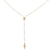 Rosario Virgen Milagrosa-Oro bajo-Sin piedra-RO8003 sinpiedra