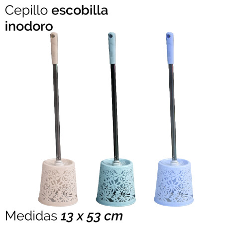 Cepillo Escobilla Inodoro Watter 13x53cm Estampado Cepillo Escobilla Inodoro Watter 13x53cm Estampado