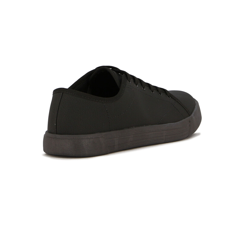 Br Sport Calzado Casual Acordonado Bajo Negro