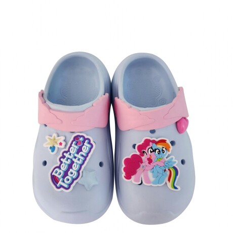 Sandalia pequeño pony 25 celeste
