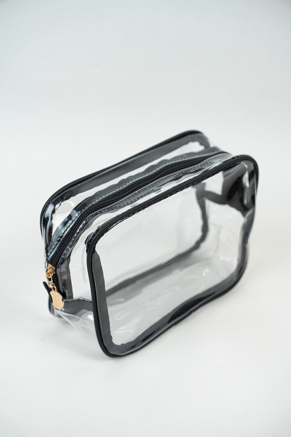 Neceser Transparent Negro