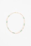 Collar piedra natural fino multicolor
