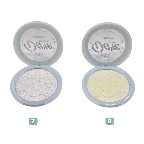 SAS Iluminador en polvo tonos claros Sas Iluminador En Polvo Tonos Claros