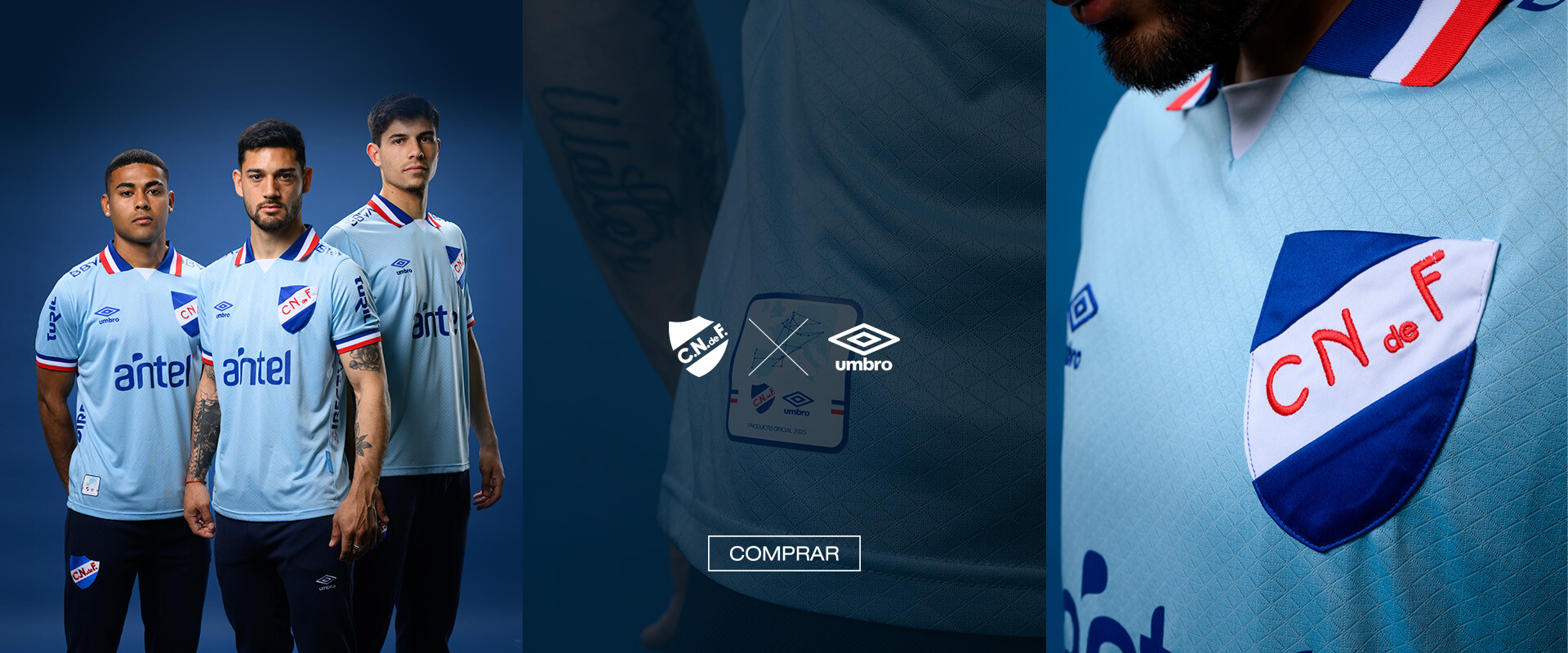 remera celeste